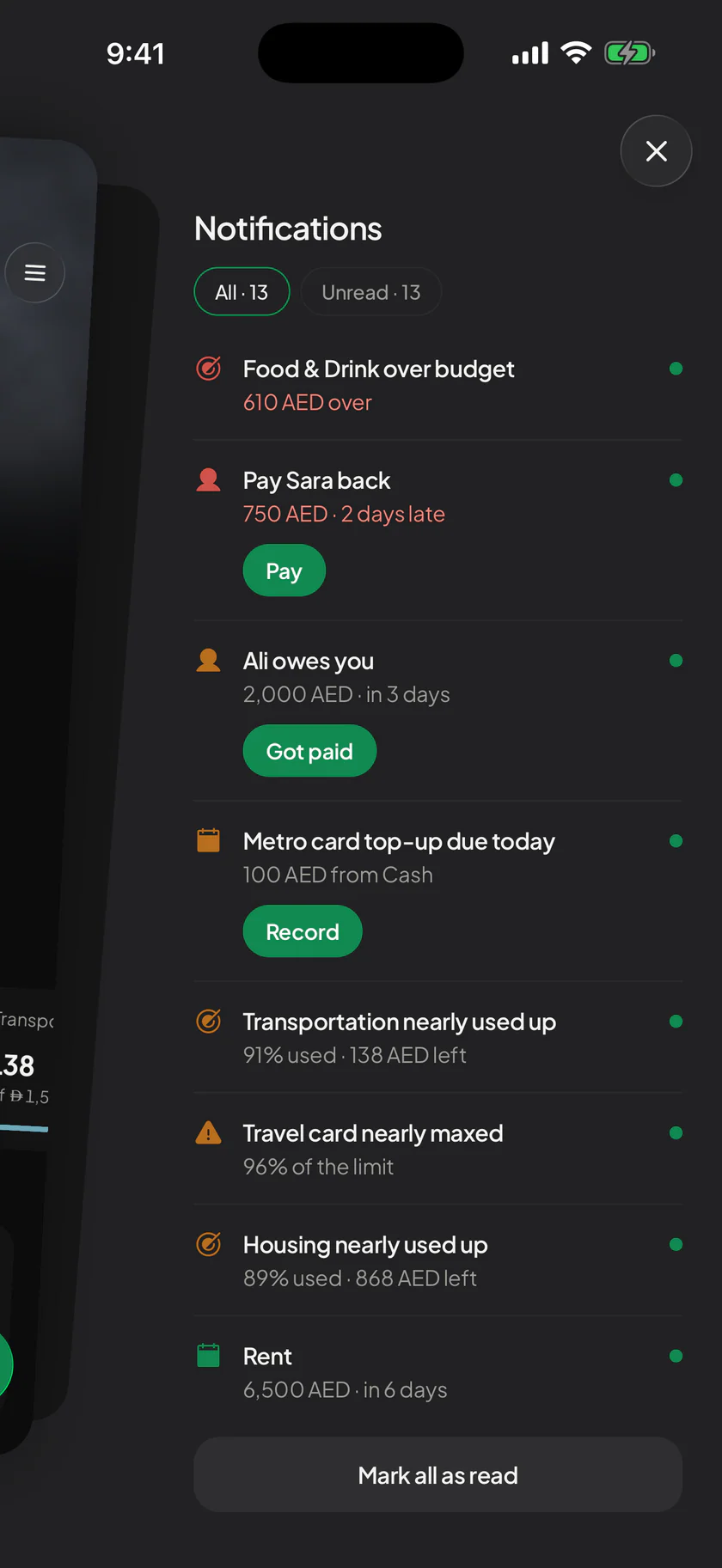 Notifications: what needs you